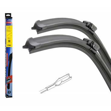 Scheibenwischer FLAT SET (TALON) 710+300mm Renault Clio 2019+