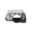 Endstück des Schalldämpfers 185x85mm Eingang 67mm BMW F10 Poliertes Set