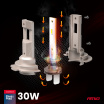 LED-Autolampen Serie H25 CANBUS H7 H18 12V 30W AMIO-04712