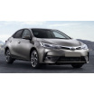 Edelstahlabdeckung - Schwellenschutz für die hintere Stoßstange Toyota Corolla XI E160 FL 2016+