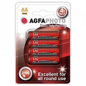 Batterie Zink AA AGFAPHOTO, Blister 4 Stk