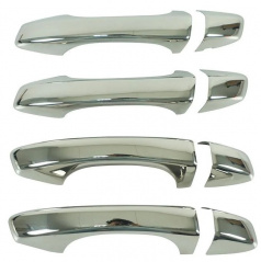 Edelstahl-Kurbelabdeckungen 8 Stück für ausgewählte VW-Modelle (für Modelle ohne Sensor)