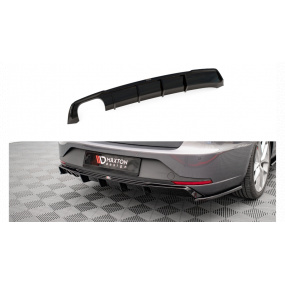 Dokładka Seat Leon FR Sportstourer III Zderzak Tył Gloss Black Dokładka Seat Leon FR Sportstourer III Zderzak Tył Gloss Black