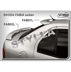 ŠKODA FABIA SEDAN Dachspoiler (EU-Homologation)