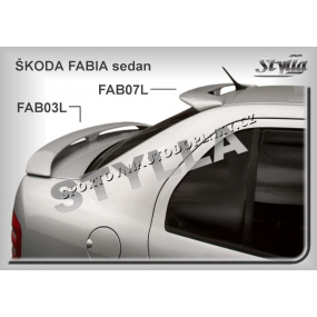 ŠKODA FABIA SEDAN Dachspoiler (EU-Homologation) ŠKODA FABIA SEDAN Dachspoiler (EU-Homologation)