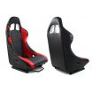 Sporthartschale A1 Racing Monza schwarz/rot