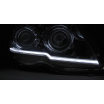 Mercedes GLK X204 06.2008-08.2012 Frontleuchten Tube Light Chrom
