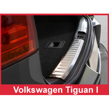 Edelstahlabdeckung - Gepäckraumschutz Volkswagen Tiguan 2007-15