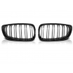 BMW E92/E93 2007–10 C/C glänzend schwarzer Doppelsteg-Kühlergrill im M-Look (GRBM94)