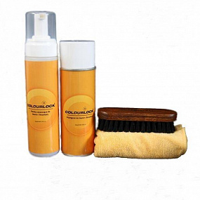 Colourlock Set zur Reinigung und Imprägnierung von Alcantara Colourlock Set zur Reinigung und Imprägnierung von Alcantara