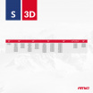 Textilschneeketten 3D 2 Stk. Größe S EN16662-1 Önorm V5121 AMIO-04507