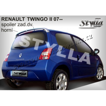 RENAULT TWINGO II 07+ Heckspoiler. obere Tür