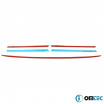 Edelstahl-Frontgrillstreifen Omtec Mercedes Sprinter W901 1995-2006