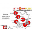 Toyota Celica VII 1999-06 StrongFlex kompletter Satz Silentblöcke 20-tlg