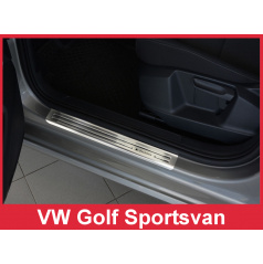 Einstiegsleisten aus Edelstahl, 4 Stück, Volkswagen Golf Sportsvan 2014+