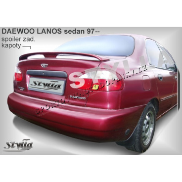 Heckspoiler für DAEWOO LANOS SEDAN (97-01). Hauben DL4L Heckspoiler für DAEWOO LANOS SEDAN (97-01). Hauben DL4L