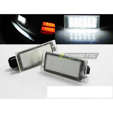 LED-Kennzeichenbeleuchtung - Renault Twingo 2/ Clio 3/ Megane 2.3/ Laguna 2.3 LED-Kennzeichenbeleuchtung - Renault Twingo 2/ Clio 3/ Megane 2.3/ Laguna 2.3