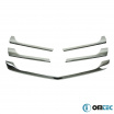 Edelstahl-Frontmaskenabdeckung Omtec Mercedes Sprinter W906 (FL) 2013-18