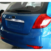 Edelstahlstreifen über dem hinteren Nummernschild Kia Ceed 2009-12