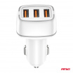 Autoladegerät 2x USB-A + USB-C 32W 12/24V AMiO-03890