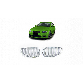 BMW 3 E92 E93 Gitter einzelne Lamellen Chrom BMW 3 E92 E93 Gitter einzelne Lamellen Chrom