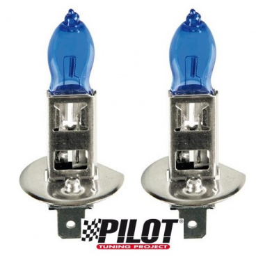 H1 100W Pilot Xenium Race-Glühbirnen – 2 Stück + 2 zusätzliche Parklampen H1 100W Pilot Xenium Race-Glühbirnen – 2 Stück + 2 zusätzliche Parklampen