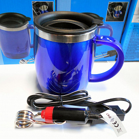 Reisebecher 24V mit Heizung für Feuerzeug 0,5L Reisebecher 24V mit Heizung für Feuerzeug 0,5L