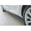 Diffusoren unter den Seitenschwellern für Škoda Superb Mk3 FL Facelift, Maxton Design (glänzend schwarzer ABS-Kunststoff)