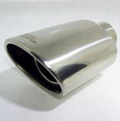 Sport-Edelstahl-Endkappe WM Sport 20A oval mit Vetsi-Perforation