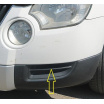 Edelstahlabdeckungen für Nebelscheinwerfer Škoda Yeti 2010-13