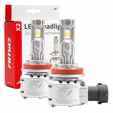 LED-Hauptscheinwerferlampen H8/H9/H11/H16 X2 Serie AMiO
