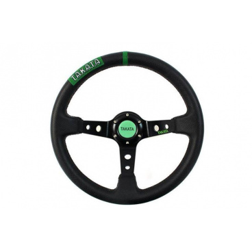 Lenkrad Pro 350mm Offset:80mm Takata Leder