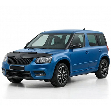 Schwarze Motorhaubenverkleidung für die Vorderseite Škoda Yeti Schwarze Motorhaubenverkleidung für die Vorderseite Škoda Yeti