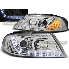 VW Passat 3BG B5 FL 09.2000-03.2005 klare Frontleuchten Daylight LED Chrom