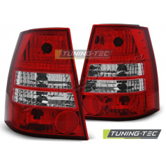 VW GOLF 4 / BORA 1999–06 VARIANTE HECKLEUCHTEN ROT WEISS