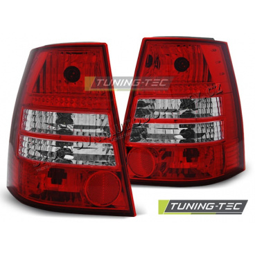 VW GOLF 4 / BORA 1999–06 VARIANTE HECKLEUCHTEN ROT WEISS