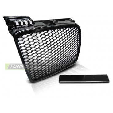 Audi A4 (B7) RS-Typ 11.2004-03.2008 Frontmaske. Glänzendes Schwarz