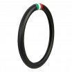Lenkradbezug schwarz Kunstleder ITALIA 37-39 cm