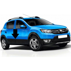 Seitentürabdeckungen aus massivem Kunststoff Dacia Sandero 2013-20