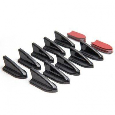 Hai Shark Flosse Typ 2 Schwarz