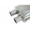 Mittelschalldämpfer 70mm TurboWorks LT 304SS 355mm