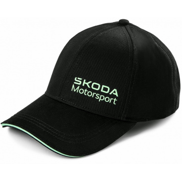Originale Škoda Motorsport Kappe schwarz