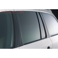 Milotec Türsäulenabdeckungen – ABS schwarz metallic, Škoda Octavia Combi