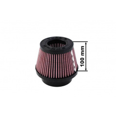 TurboWorks Sportluftfilter Durchmesser 60-76 mm, Höhe 100 mm