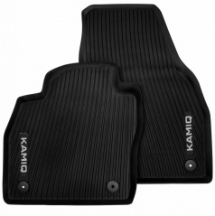 Originaler vorderer Autoteppich Škoda Kamiq WEISS