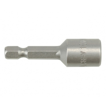 Magnetischer Aufsatz 1/4" 10 x 48 mm CrV Blister Magnetischer Aufsatz 1/4" 10 x 48 mm CrV Blister