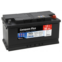 Autobatterie COMPASS PLUS 12V 95Ah 800A
