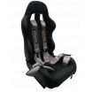 Sportverstellbarer Sitz A1 RACING Farbe Schwarz 2 Stk