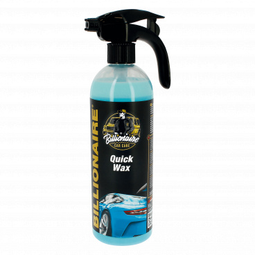 Schnellwachs angereichert mit Carnauba Billionaire 750 ml Schnellwachs angereichert mit Carnauba Billionaire 750 ml
