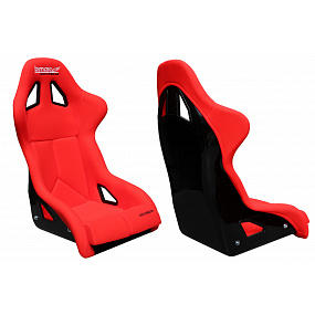 Fotel Sportowy Bimarco Cobra PRO Welur Red FIA Fotel Sportowy Bimarco Cobra PRO Welur Red FIA